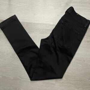 DYNDNM Kate Midrise Skinny Jeans (Black, size 28)